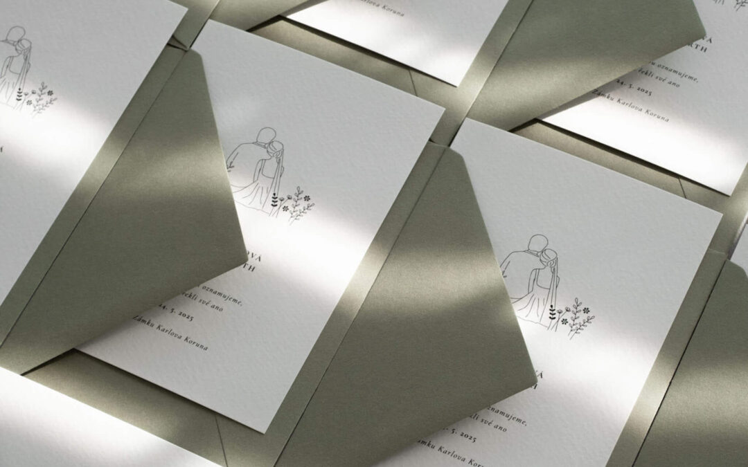 Svatební oznámení MY DVA